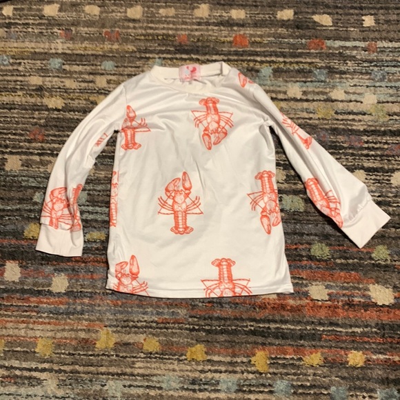 Lobster print swim shirt - Picture 1 of 4